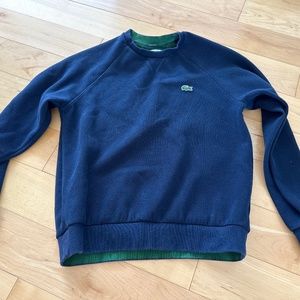Navy Lacoste Sweater Size M